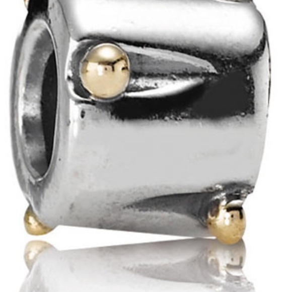 2 tone Pandora charm - Picture 1 of 3